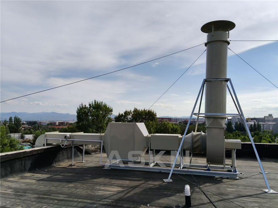 通風柜管道及其風機安裝